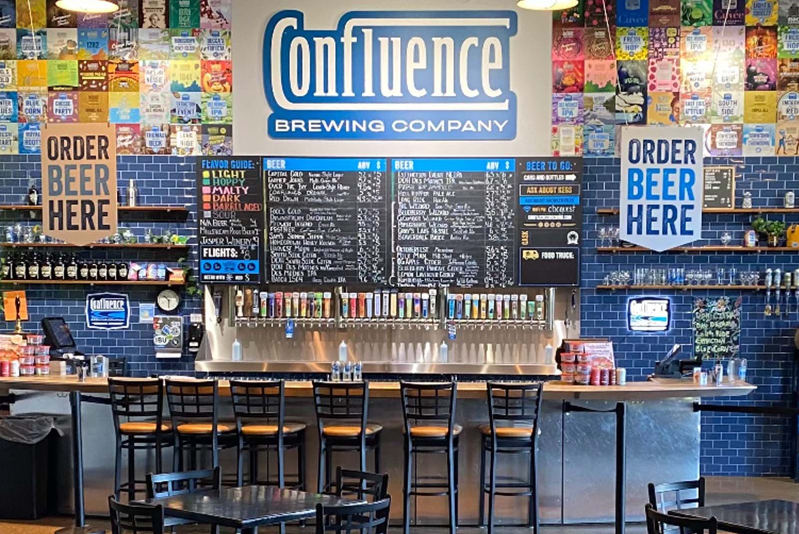 Confluence Brewing Tap Room