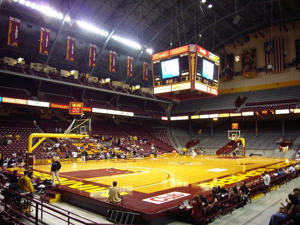 Williams Arena Court at University of Minnesota